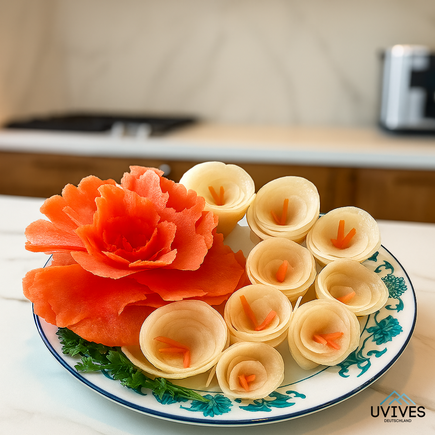 BlossomCut™ — Create Stunning Spiral Dishes in Seconds!