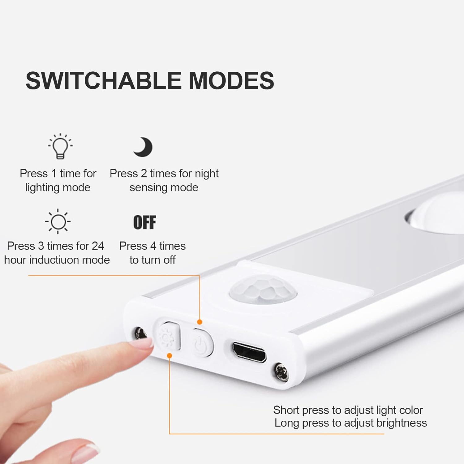 BrightGlow™ — Illuminate Your Space Instantly with Motion Detection
