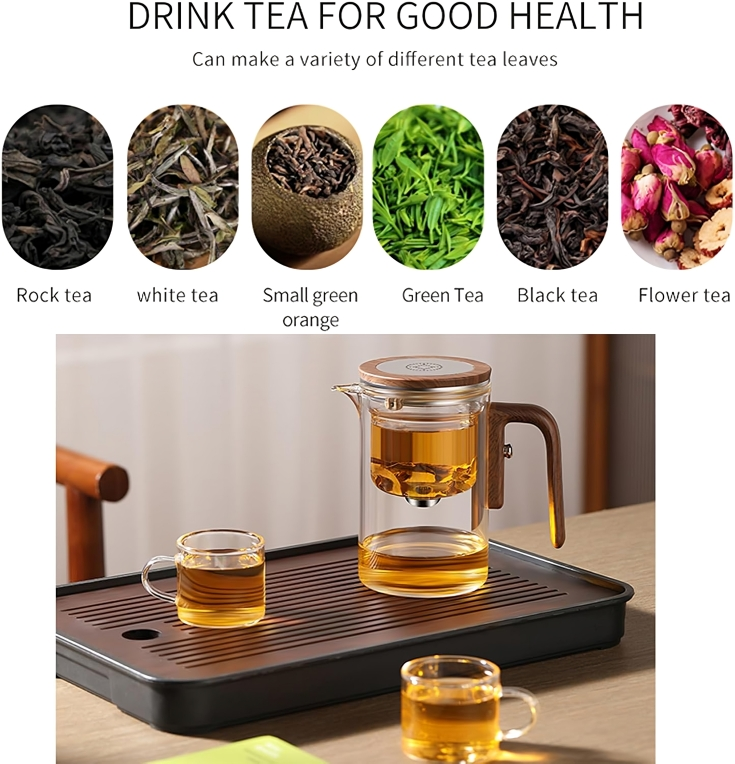 ClariTea™ - Brew Perfect Tea Effortlessly in Just One Press!