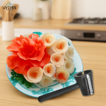 BlossomCut™ — Create Stunning Spiral Dishes in Seconds!