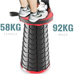 Folding Stool™ — Instant Comfort Anywhere, Anytime!