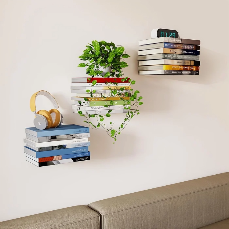 Invisible Shelf™ — Transform Your Space with Floating Books in Minutes