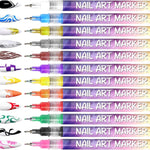 NailArtistry™ - Transform Your Nails in Minutes with 12 Vibrant Shades!