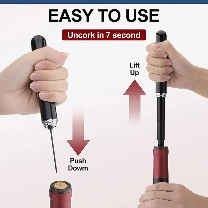 WineEase™ — Effortlessly Uncork in Seconds for Joyful Moments