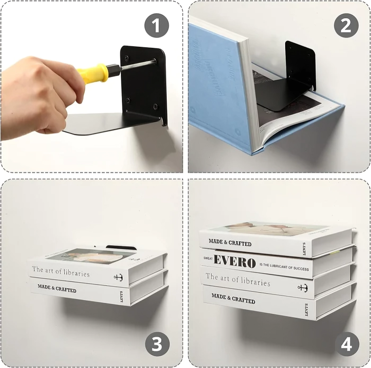 Invisible Shelf™ — Transform Your Space with Floating Books in Minutes