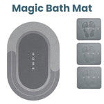Magic Bath Mat™ - Stay Safe & Dry 3x Faster After Every Shower!
