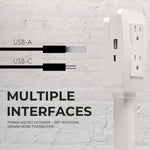 PowerFlex™ - Transform Your Outlets: Charge Effortlessly Anywhere!